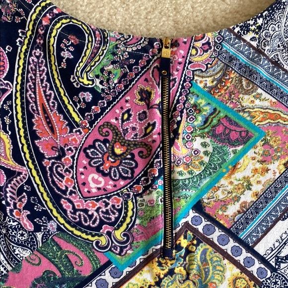 Lauren Ralph Lauren Paisley Women's Top - Picture 6 of 8